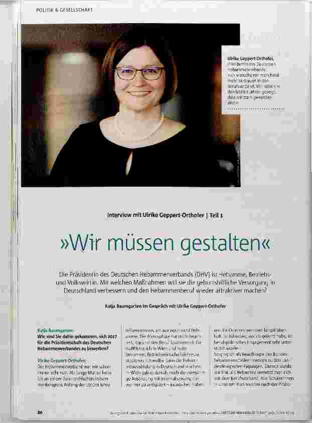 Vorschauseite 1: Wir müssen gestalten