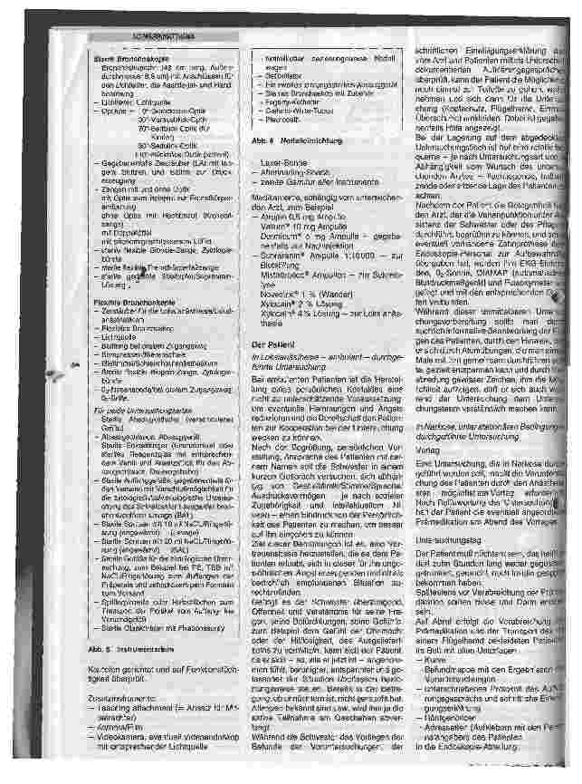 Vorschauseite 3: Bronchoskopie Vorbereitung, Untersuchungsablauf und Nachsorge