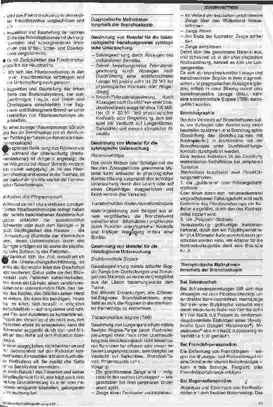 Vorschauseite 5: Bronchoskopie Vorbereitung, Untersuchungsablauf und Nachsorge