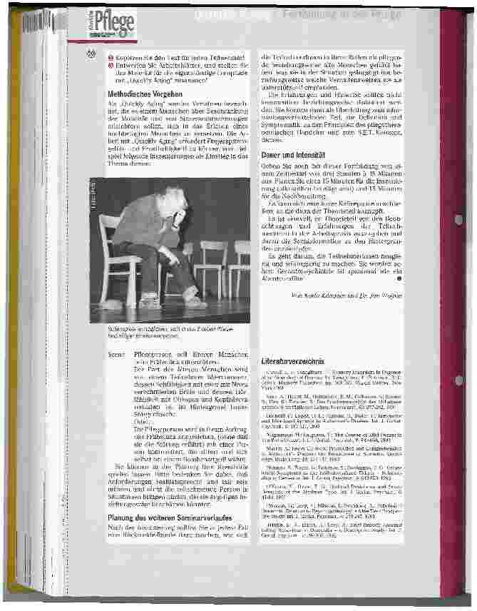 Vorschauseite 4: Pflegepraxis für die interne Fortbildung Teil 5: Demenzkranke und ihre Angehörigen betreuen