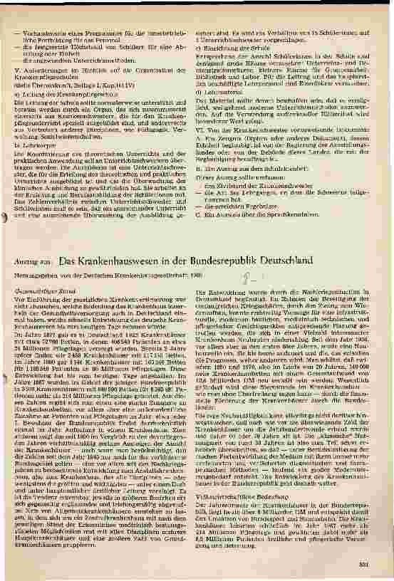 Vorschauseite 3: Auszug aus der europ. Übereinkunft über die Ausbildung der Krankenschwestern und Krankenpfleger vom Okt. 1967