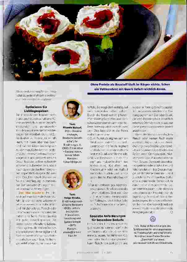 Vorschauseite 2: Quark macht stark