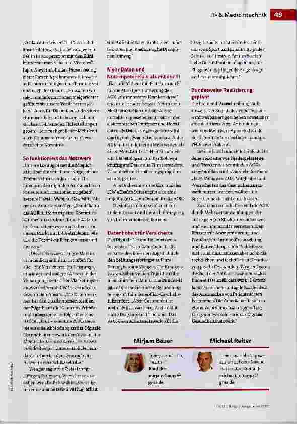 Vorschauseite 2: Eine Infrastruktur offen für alle