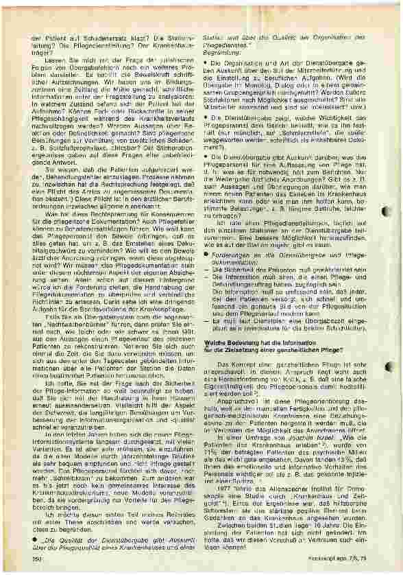 Vorschauseite 2: Information im Dienst des Kranken