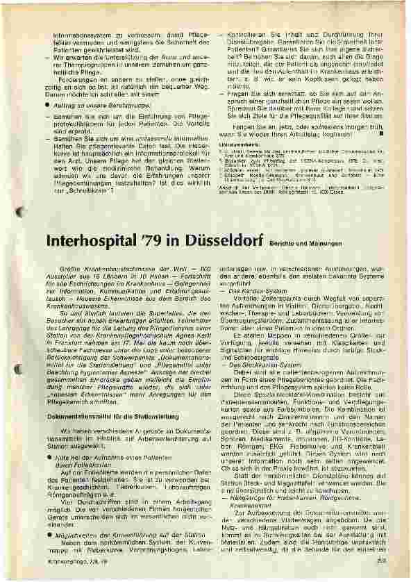 Vorschauseite 5: Information im Dienst des Kranken