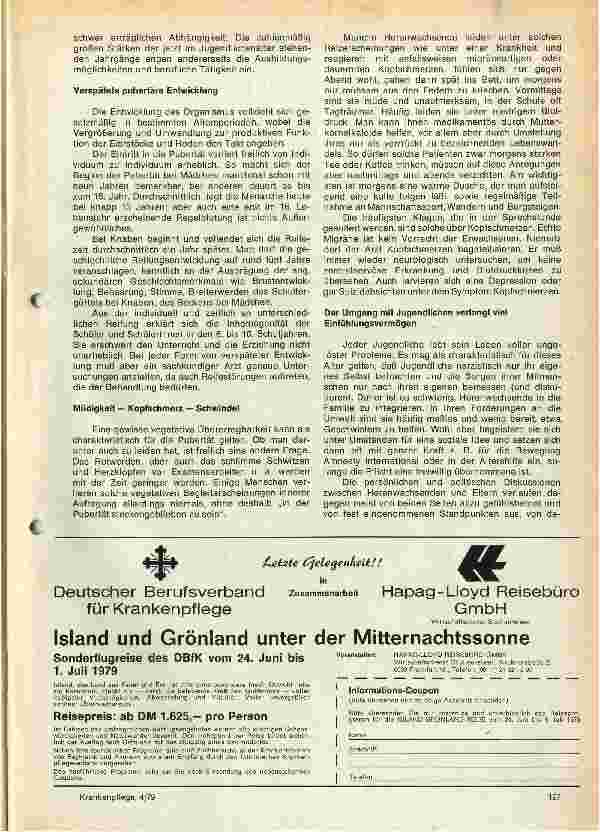 Vorschauseite 2: Gesundheitliche Probleme der Heranwachsenden