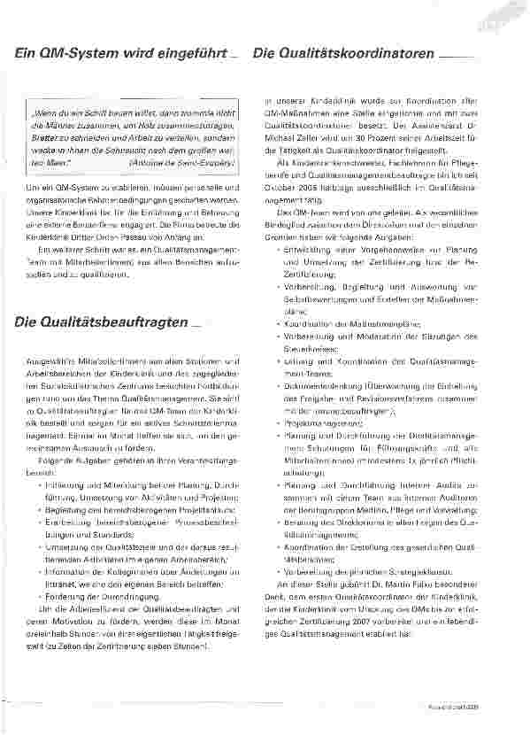 Vorschauseite 3: Prämierte Qualität