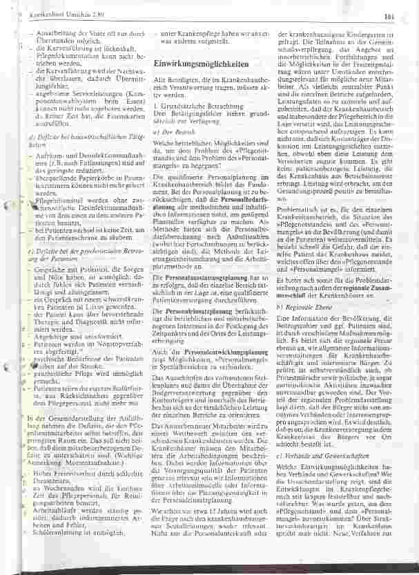 Vorschauseite 5: Personalmangel oder Pflegenotstand durch Planungsund Managementfehler?