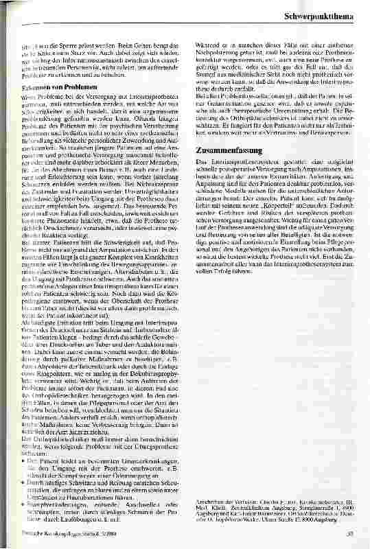 Vorschauseite 4: Möglichkeiten der Versorgung mit Interimsprothesen