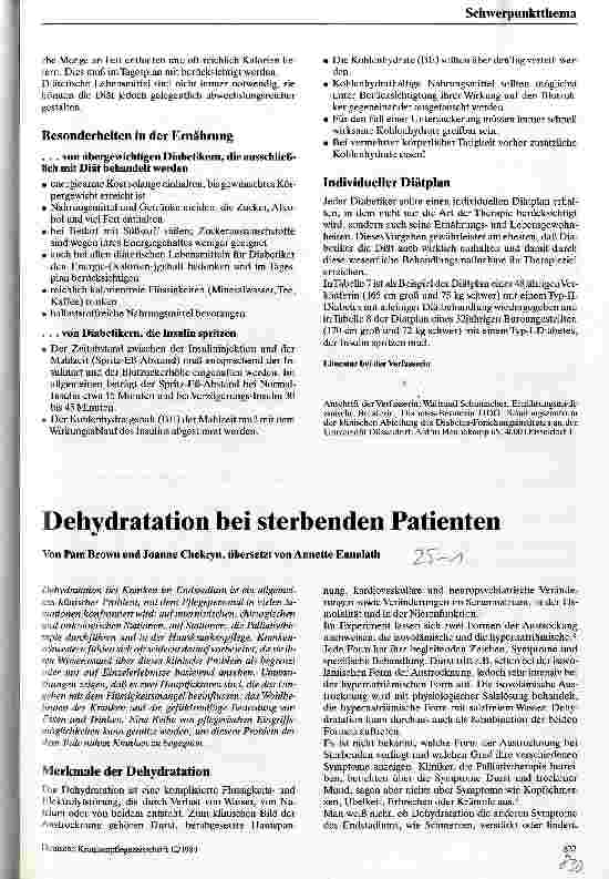 Vorschauseite 5: Ernährung bei Diabetes mellitus