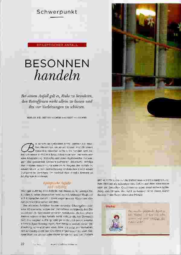 Vorschauseite 1: BESONNEN handeln