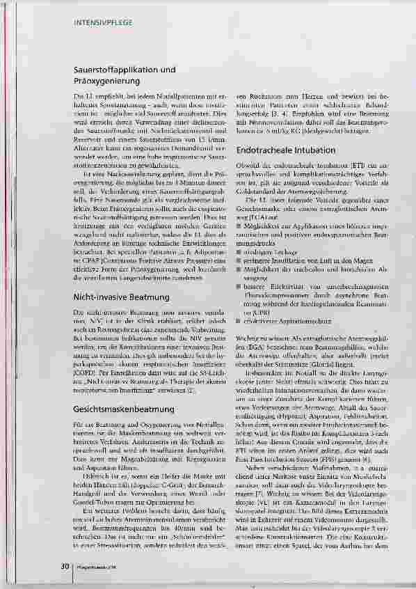 Vorschauseite 3: Neue Leitlinie zum prähospitalen Atemwegsmanagement