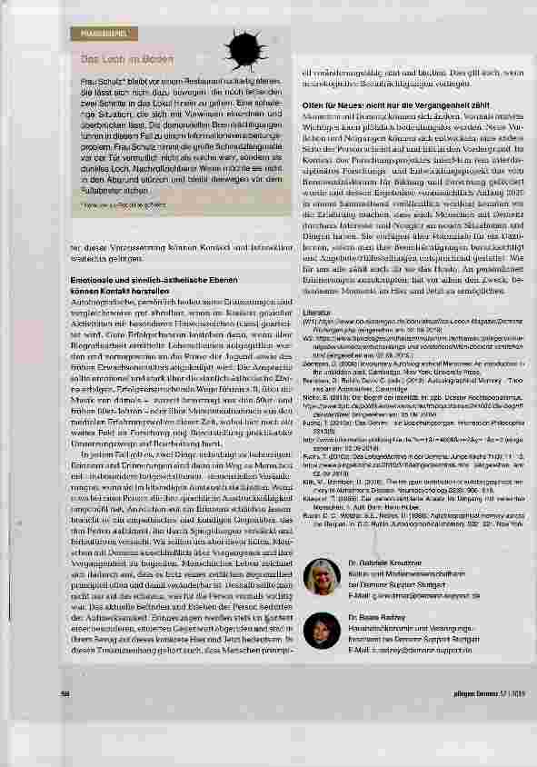 Vorschauseite 3: Zwischen Gestern und Heute