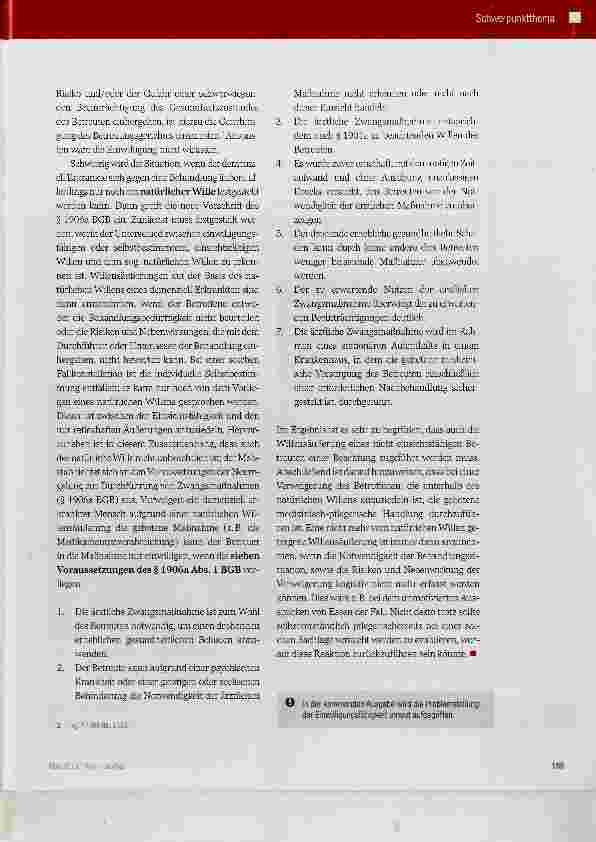 Vorschauseite 2: Menschen mit Demenz: Die Bedeutung des natürlichen Willens