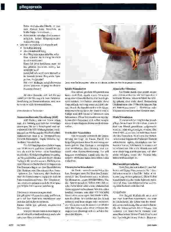 Vorschauseite 3: Schmerz in der Palliativpflege