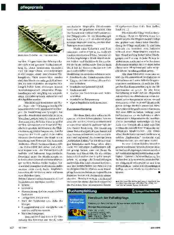 Vorschauseite 5: Schmerz in der Palliativpflege