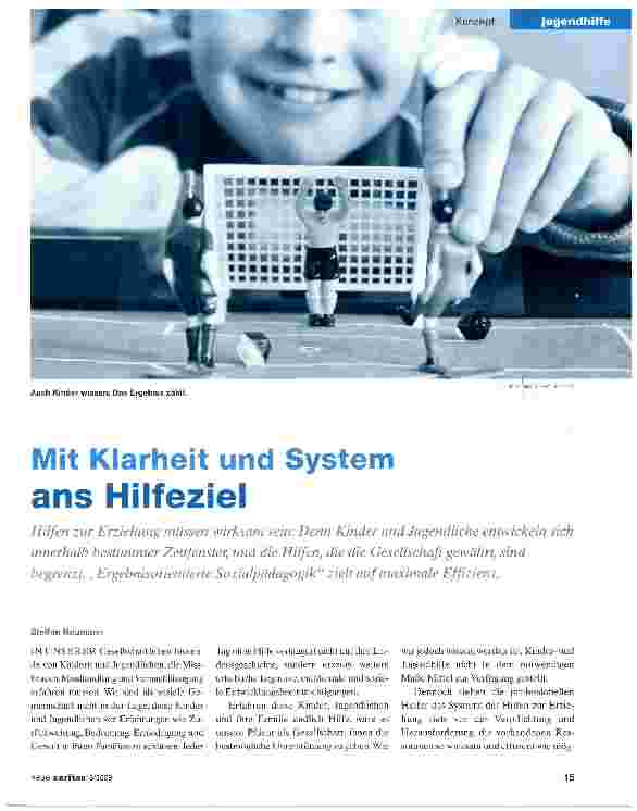 Vorschauseite 1: Mit Klarheit und System ans Hilfeziel