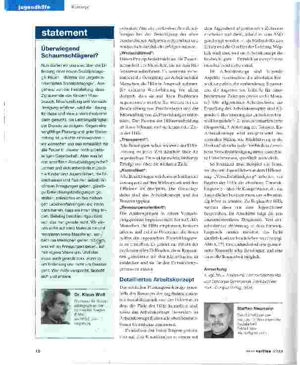 Vorschauseite 4: Mit Klarheit und System ans Hilfeziel