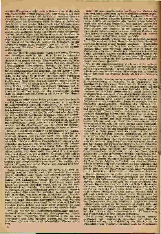 Vorschauseite 3: Von der Behandlung der Geisteskrankheiten