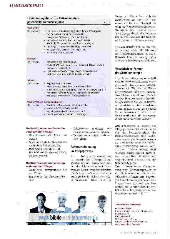 Vorschauseite 3: Schmerzerkennung bei DemenzkrankenHerausfinden, wo der Schuh drückt