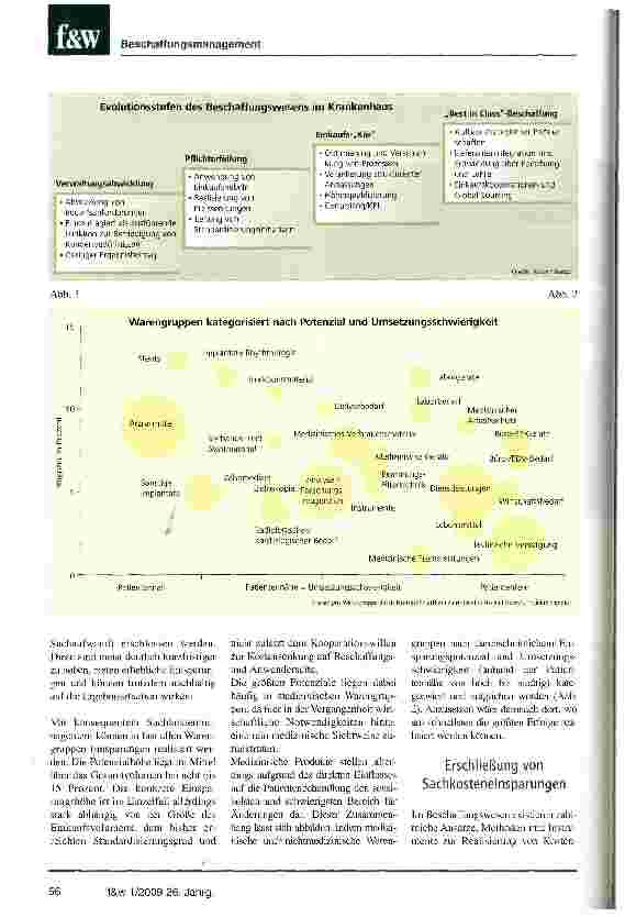 Vorschauseite 2: „Best in Class-EinkaufErschließung von nachhaltigen Potenzialen im Sachkostenmanagement von Krankenhäusern
