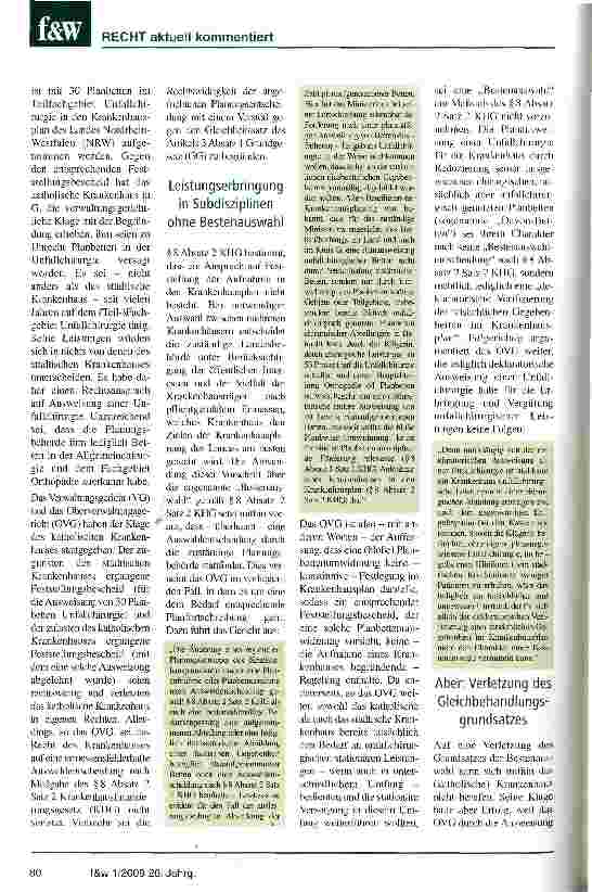 Vorschauseite 2: Bundesverwaltungsgericht (BVerwG) entscheidet über Konkurrentenklagen-Tei1-