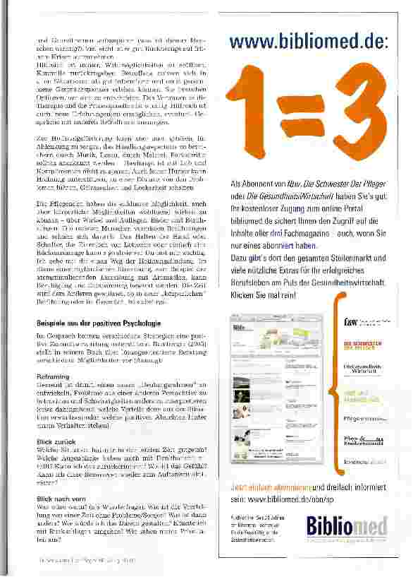 Vorschauseite 4: Hoffnung - Energiequelle in schwierigen Zeiten