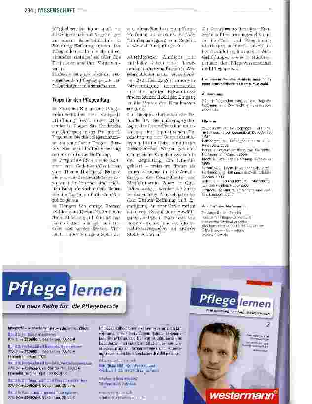 Vorschauseite 5: Hoffnung - Energiequelle in schwierigen Zeiten