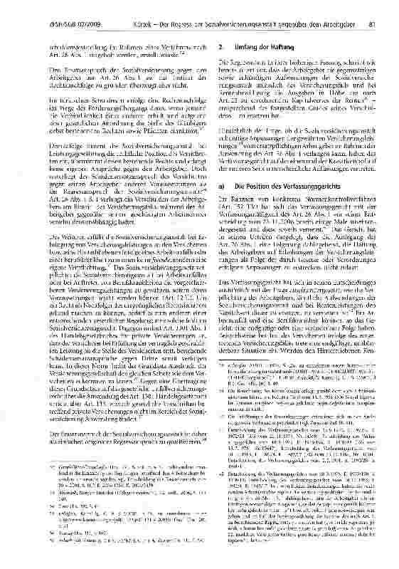 Vorschauseite 4: Der Regress der Sozialversicherungsanstalt gegenüber dem Arbeitgeber in der gesetzlichen Unfallversicherung nach türkischem Recht