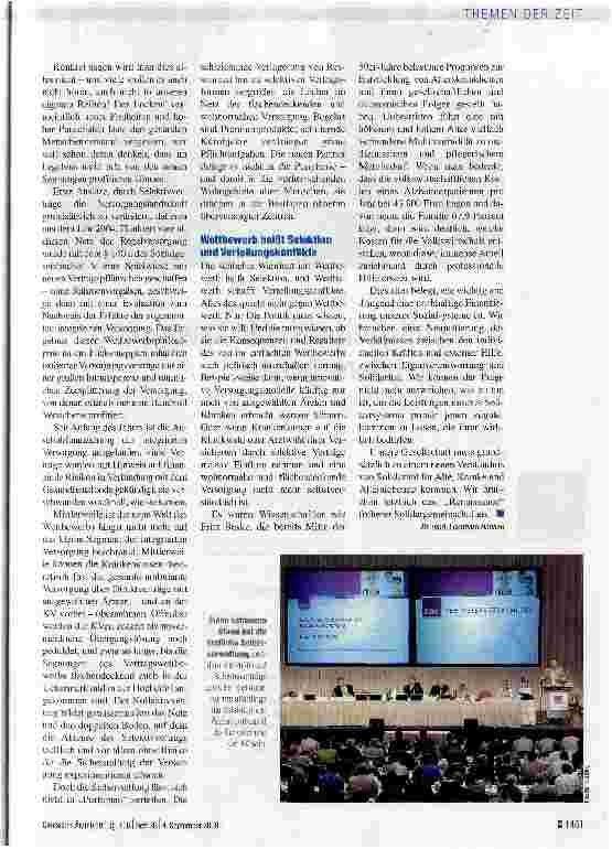 Vorschauseite 4: Renaissance der Solidargemeinschaft