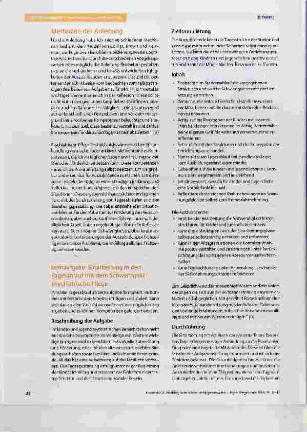 Vorschauseite 4: Anleitung in der Kinderund Jugendpsychiatrie