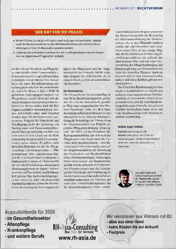 Vorschauseite 2: BSG: Pauschaler Gewinnzuschlag von vier Prozent ist unzulässig