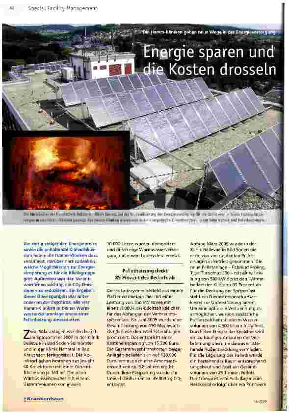 Vorschauseite 1: Energie sparen und Kosten drosseln