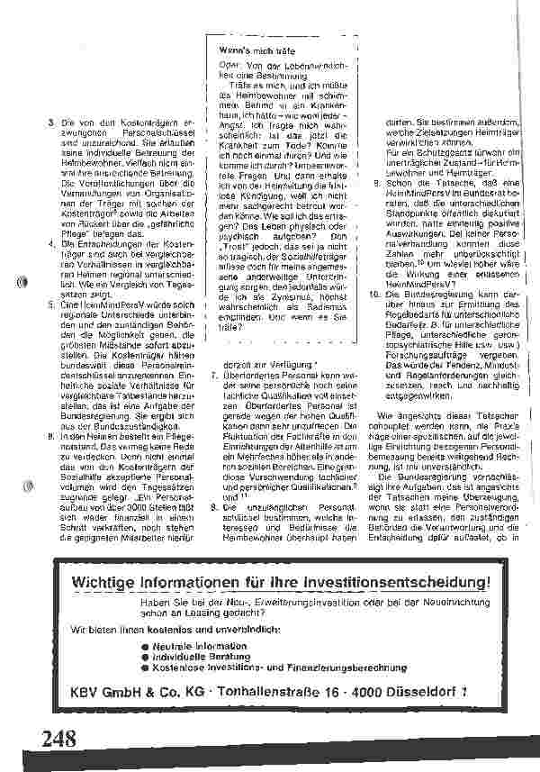 Vorschauseite 3: Erstes Gesetz zur Änderung des Heimgesetzes