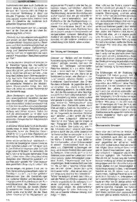 Vorschauseite 4: Auf dem Weg zum Krankenhaus 2000 Grenzen der Krankenhausversorgung aus medizinischer Sicht