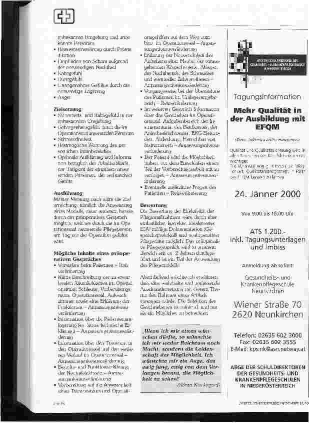 Vorschauseite 3: Anwendung eines Pflegemodells im OP - ein Versuch