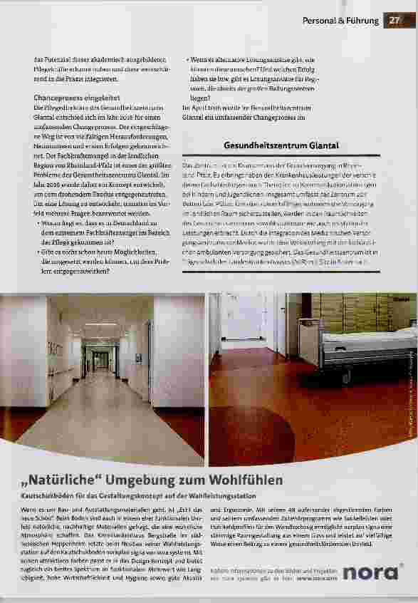 Vorschauseite 2: Neue Wege in der Pflege