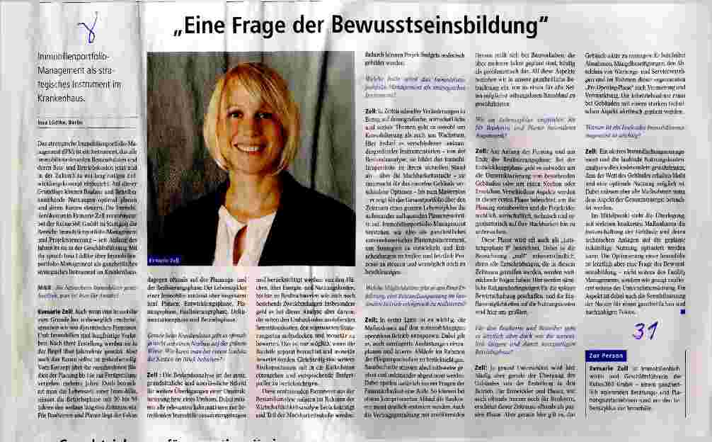 Vorschauseite 1: Eine Frage der Bewusstseinsbildung