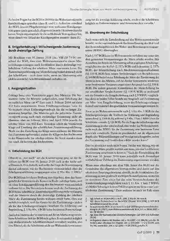 Vorschauseite 2: Neues zum Wohnund Betreuungsvertrag