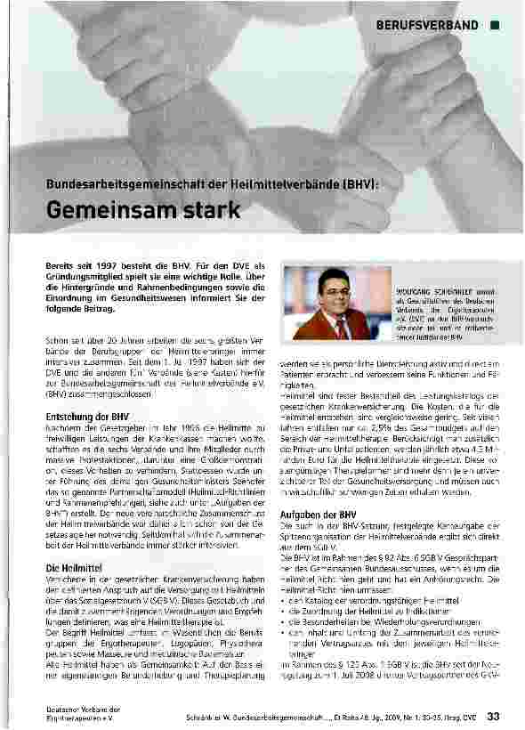 Vorschauseite 1: Gemeinsam stark