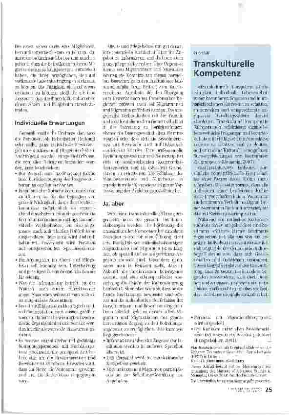 Vorschauseite 2: Sie erwarten Offenheit und Einfühlung