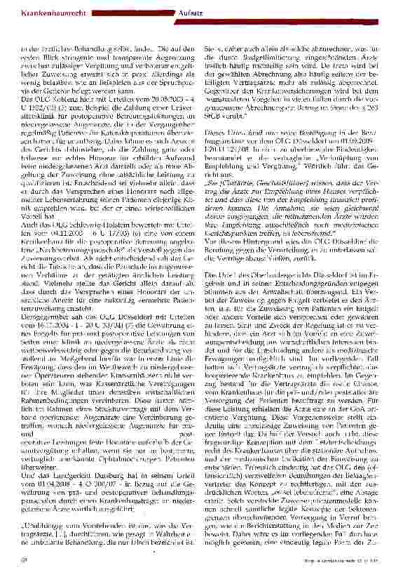 Vorschauseite 2: Kooperationen zwischen Arzt und Krankenhaus