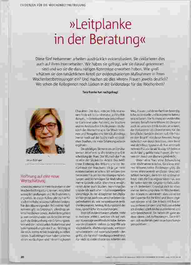 Vorschauseite 1: Leitplanke in der Beratung