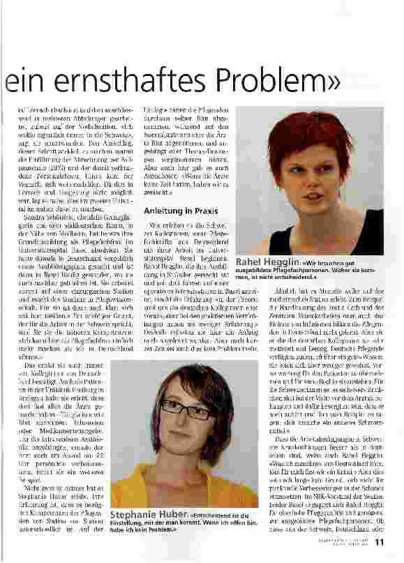 Vorschauseite 2: Ohne Deutsche hätten wir ein ernsthaftes Problem