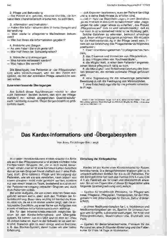 Vorschauseite 5: Der Pflegestandard - Stufen der Pflegequalität