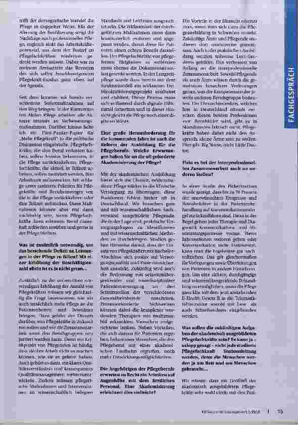 Vorschauseite 2: Auf einem guten Weg, aber noch nicht am Ziel