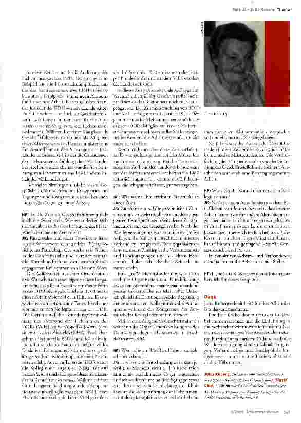 Vorschauseite 3: »Erfolg war immer auch Ansporn«