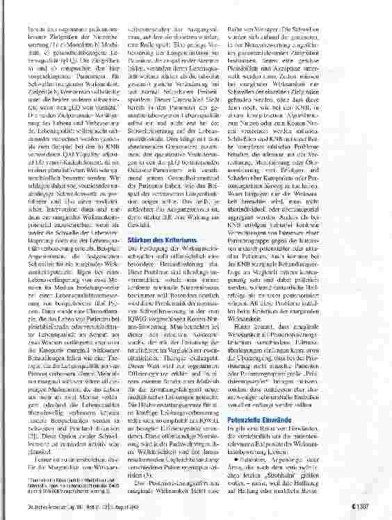 Vorschauseite 2: Marginale Wirksamkeit als Ausschlusskriterium