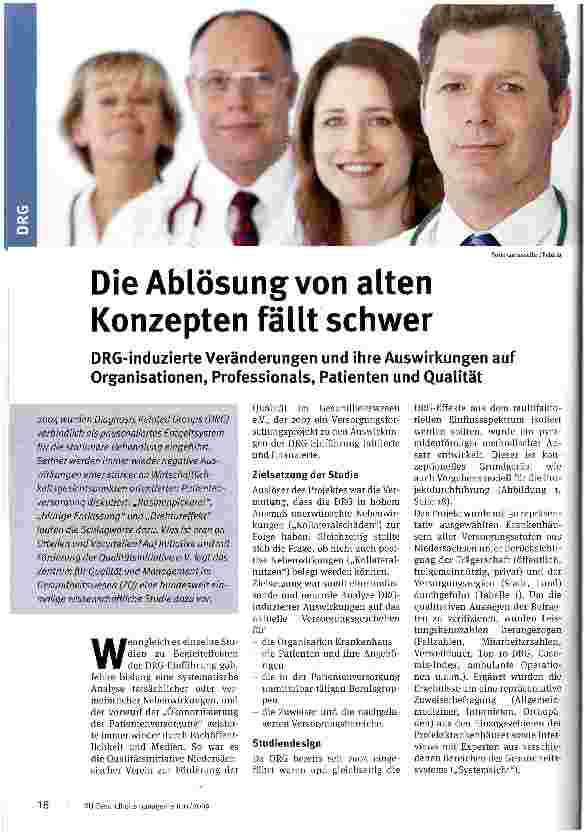 Vorschauseite 1: Die Ablösung von alten Konzepten fällt schwer