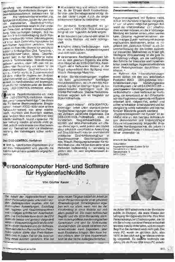 Vorschauseite 5: Hygienemanagement mit System Gezielte Infektionsprävention durch Konzentration auf Schwachstellen